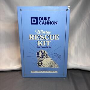 NIB Duke Cannon Winter Survival Kit Gift Box - Bloody Knuckles and Cannon Balm